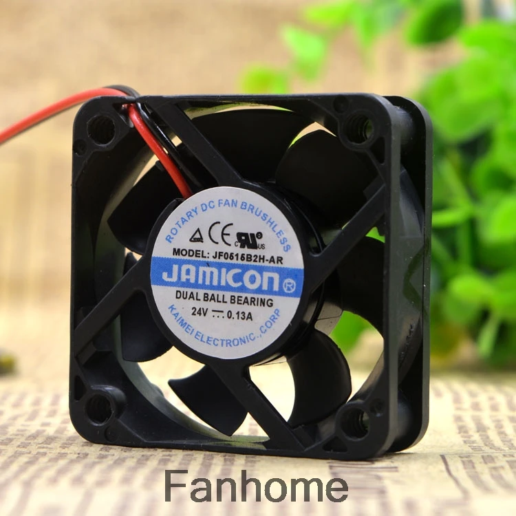 Для оригинального JAMICON JF0515B2H AR DC 24V 0.13A 5 см 5015 2 проводной Вентилятор