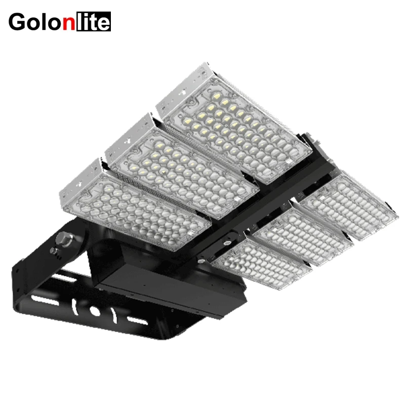 Golonlite проектор LED наружные 500W 1000W 1500W 1200W 800W 600W прожектор спорта теннисного корта поле высокая мачта IP65 Meanwell SMD5050