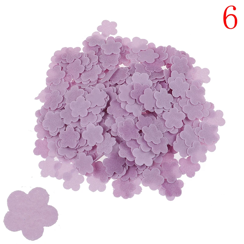 1Pack Flower Shape Fruity Odour Travel Scented Soap Bath Child Hand Washing Soap Paper Portable Petal Soap