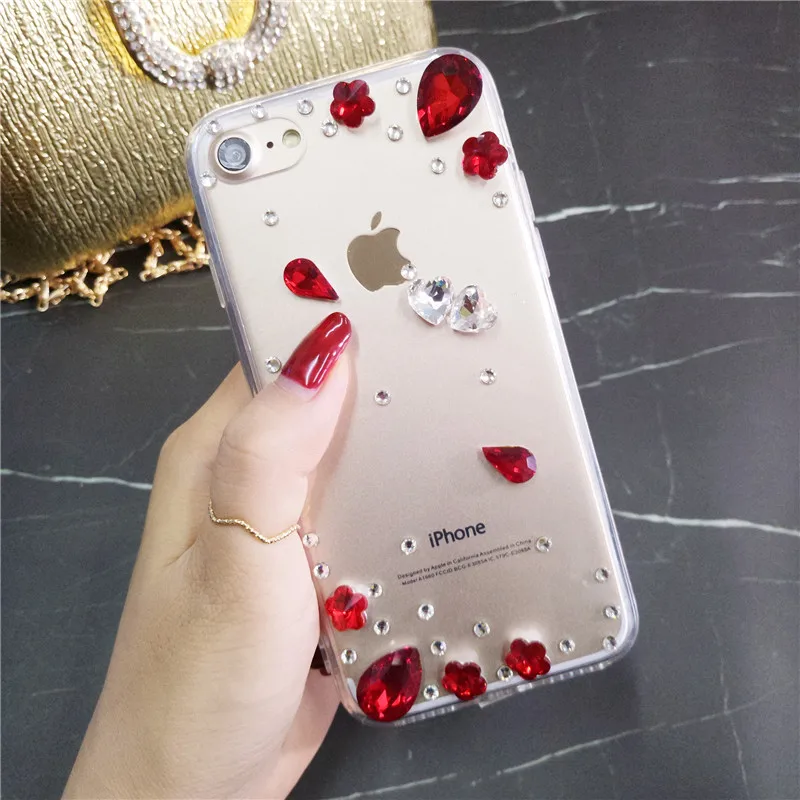 Чехол для телефона Xiaomi 5X 6X 8 9 SE Lite Max2 Redmi Note 4X 5A 4 5 6 7 Pro со стразами и бриллиантами