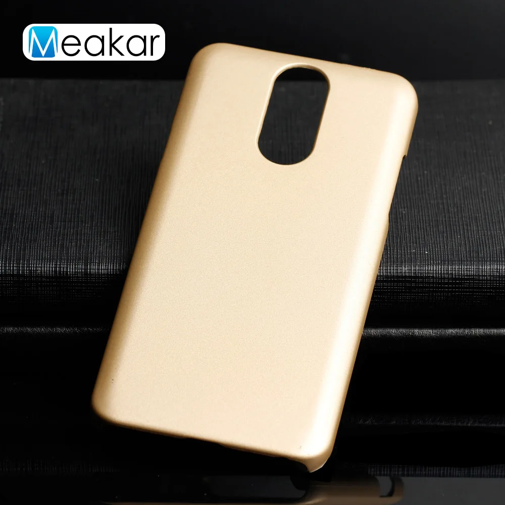 Матовая Пластик Coque 5.5For Lg Q7 чехол для Lg Q7 плюс альфа Q610zm Q610em Q610emw Q610fs Q610nm телефона чехол-лента на заднюю панель - Цвет: Golden