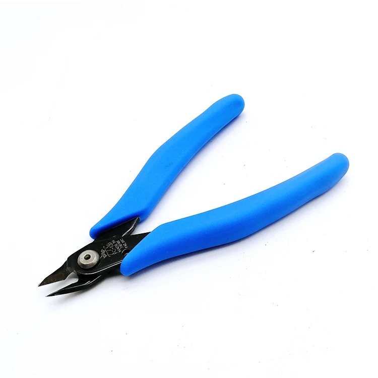 Мини электронные обжимные плоскогубцы диагональная сторона режущие кусачки для