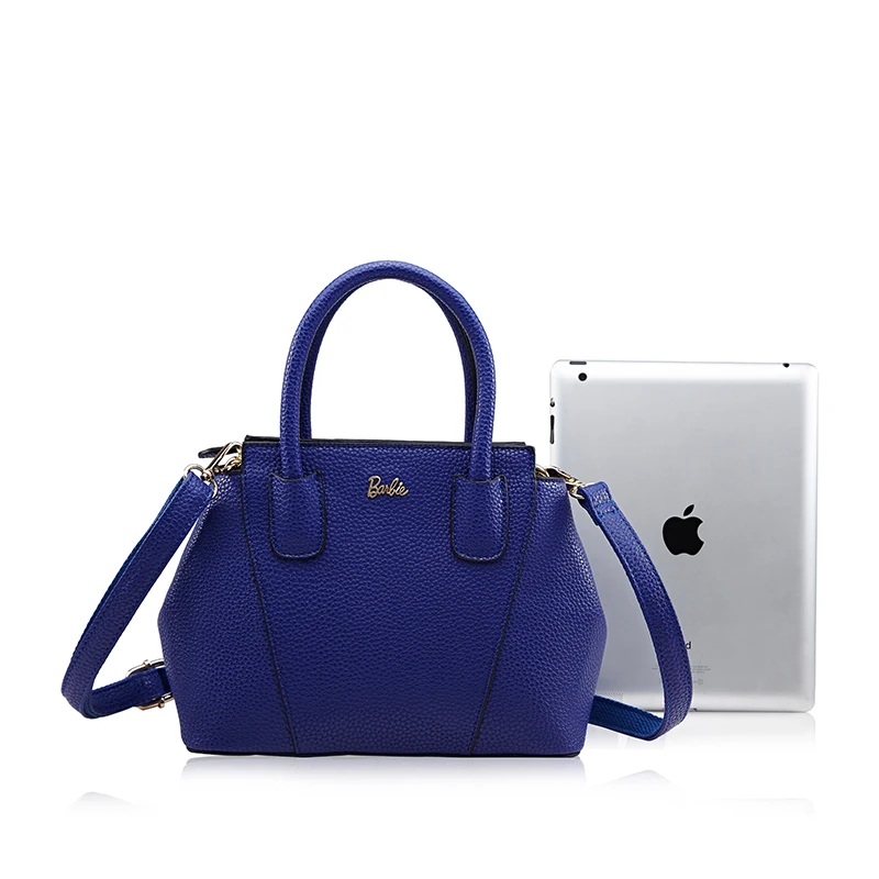 Горячая продажа Барби женская сумка на плечо для девочек с заклепками из