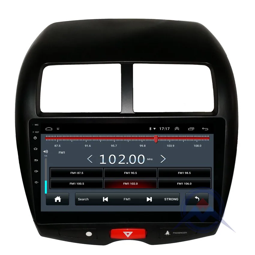 ZOHANAVI Android 9,0 2.5D радио gps для Mitsubishi ASX 2010 2011 2012 2013 аудио стерео Мультимедийный Плеер с картами