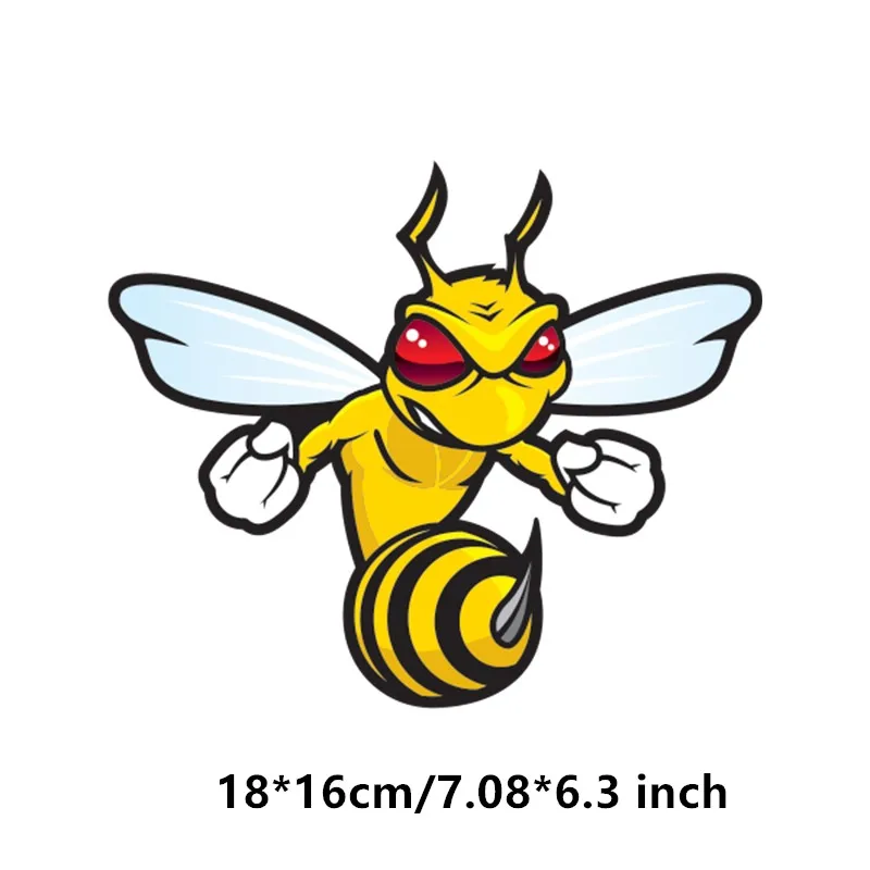 Пчела Hornet глажка на теплообмен напечатанные Патчи Наклейки для одежды футболки A