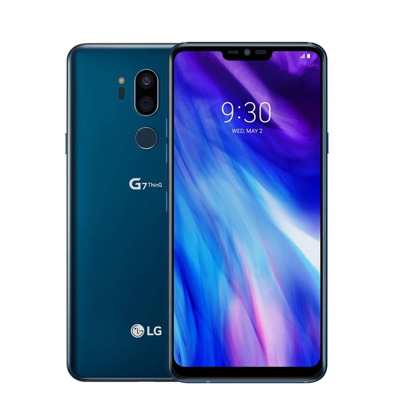 Восстановленный разблокированный Оригинальный сотовый телефон LG G7 ThinQ G710V/N/U 6 1