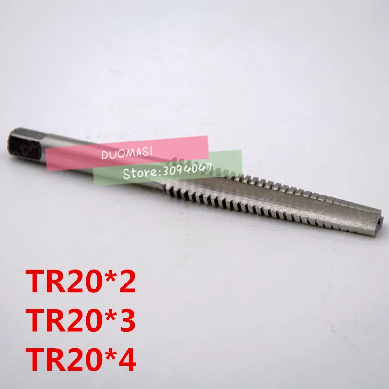 

Free shipping 1PCS TR20*2 high speed steel ladder shaped screw machine screw tap, tap machine T type screw thread