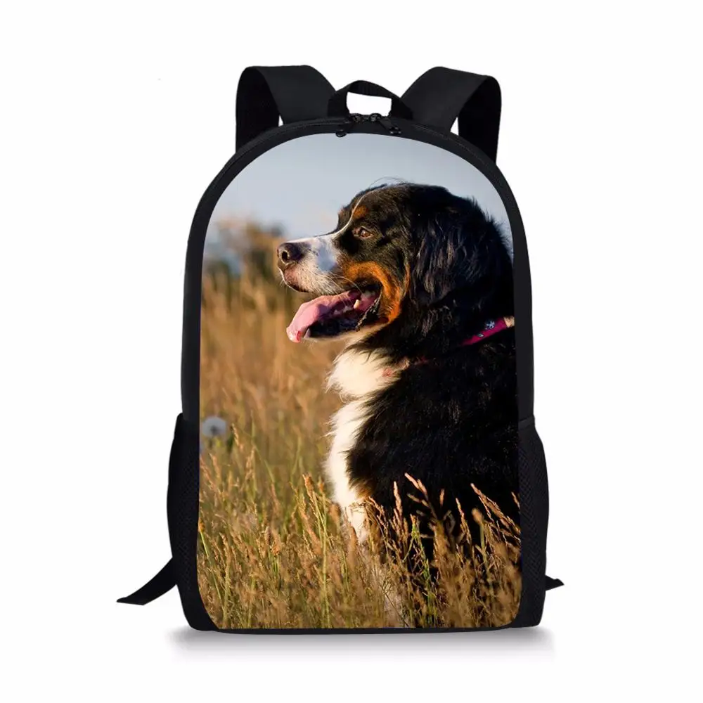 Женский рюкзак на молнии черный школьный с большой вместительностью для