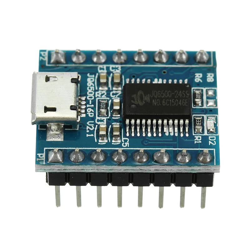 LEORY JQ6500 MP3 плеер, звук голоса, UART модуль 16 P 16 Мбит ЦАП TF карта u-диск MP3 формат USB заменить на 5 способ MP3 Голосовая плата