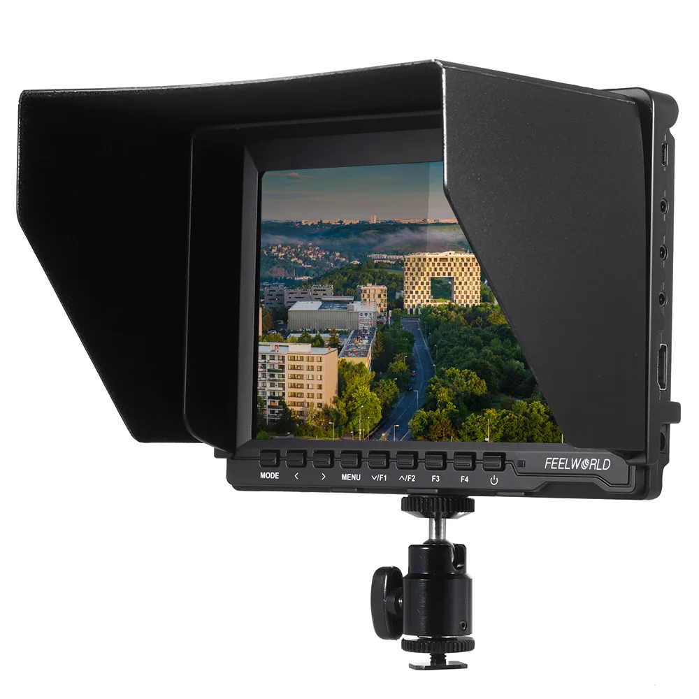 FEELWORLD FW74K Портативный Ультра HD IPS ЖК экран камера монитор с батареей Пряжка