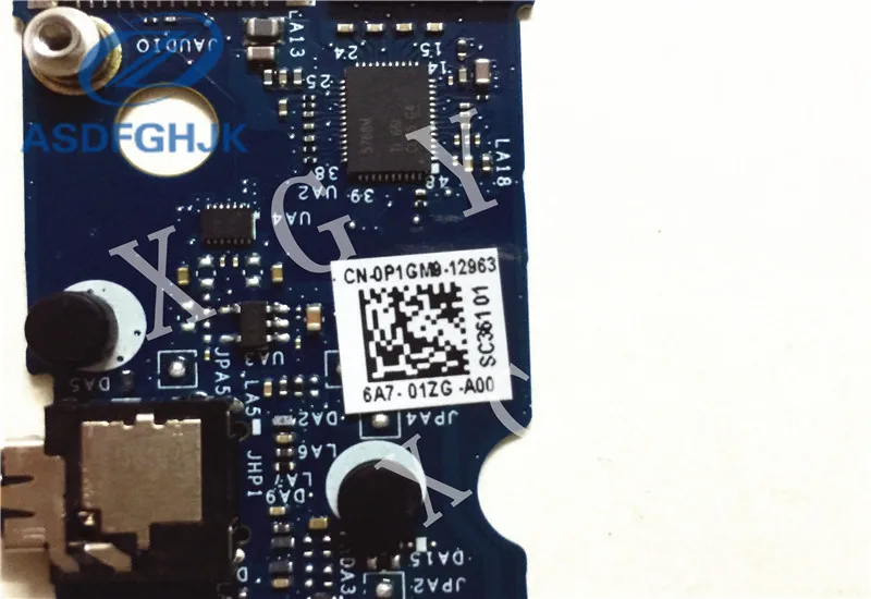 Оригинал для DELL XPS 15 5510 9550 Φ audio IO board 0P1GM9 LS-C361P P1GM9 100% ТЕСТ ОК | Компьютеры и офис