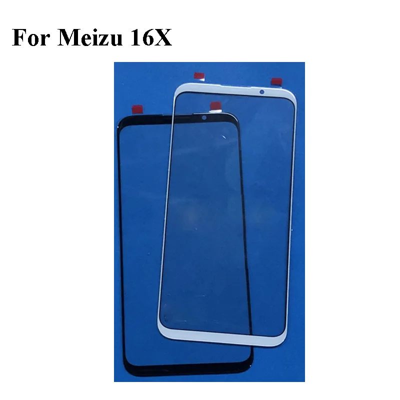 2 шт. для Mei zu 16X 16 X meizu16X переднее ЖК стекло объектив сенсорный экран 6 0 дюйма