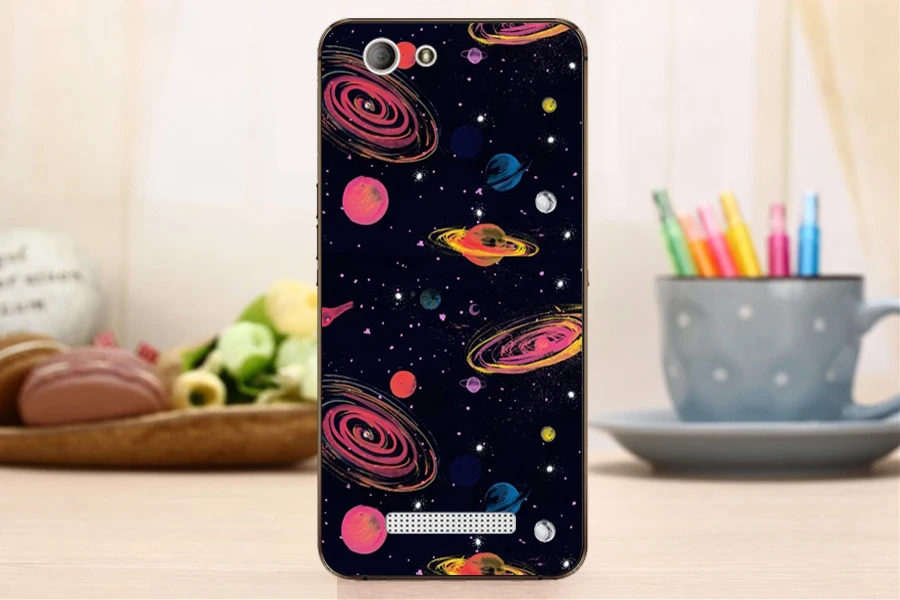Для пелефон Джини W5 чехол 5,5 ''модный силиконовый мягкий, симпатичный, из ТПУ задняя крышка чехол для пелефон Джини W 5 Обложки для телефона Coque