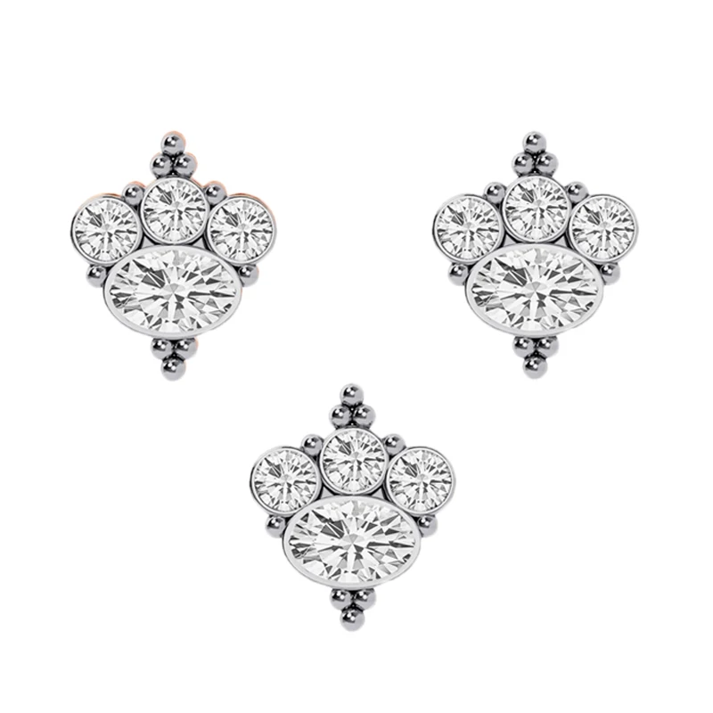 Милые серьги гвоздики для ушей 1 шт. маленькие кошачьи следы дизайн логотипа