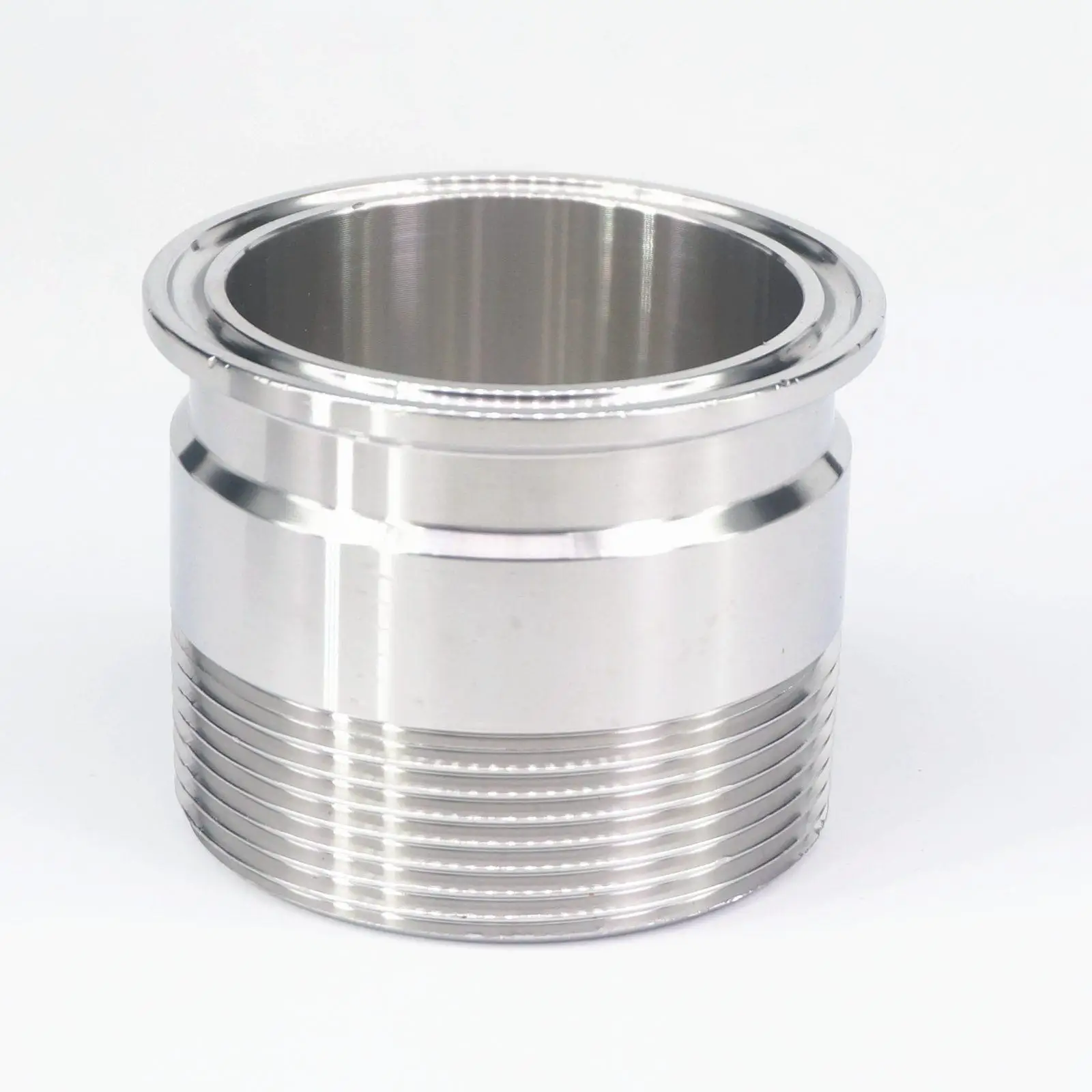2 &quotBSPT Male x 2&quot Tri Clamp SUS304 санитарный фитинг соединитель Homebrew|Пневматические