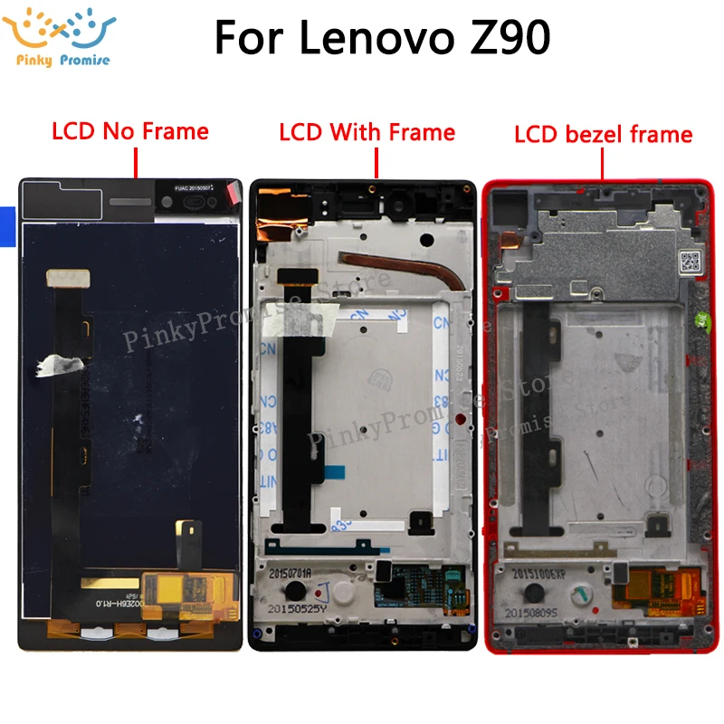 ЖК дисплей для Lenovo Vibe Shot Max Z90 сенсорный экран Z90A40 сменный 7 с функцией дисплея на