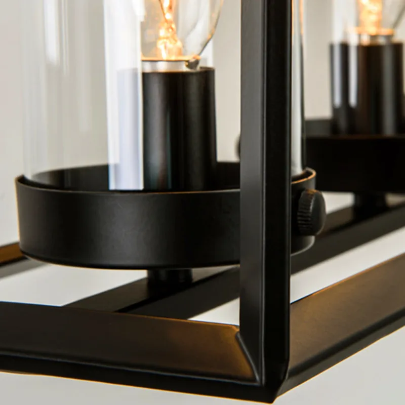 Большая светильник Vintage Country потолочная лампа для кухонного острова подвесные светильники античного кованого железа промышленного освещения офиса.