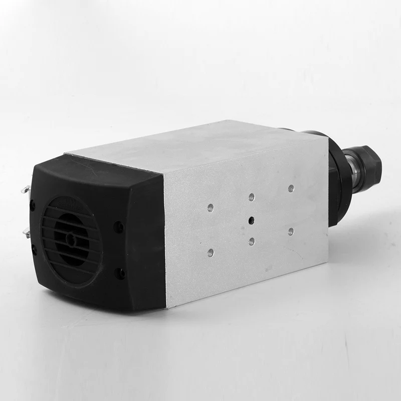 Фрезерный шпиндель с ЧПУ воздушным охлаждением 3 кВт 4 подшипника и 0 VFD инвертор