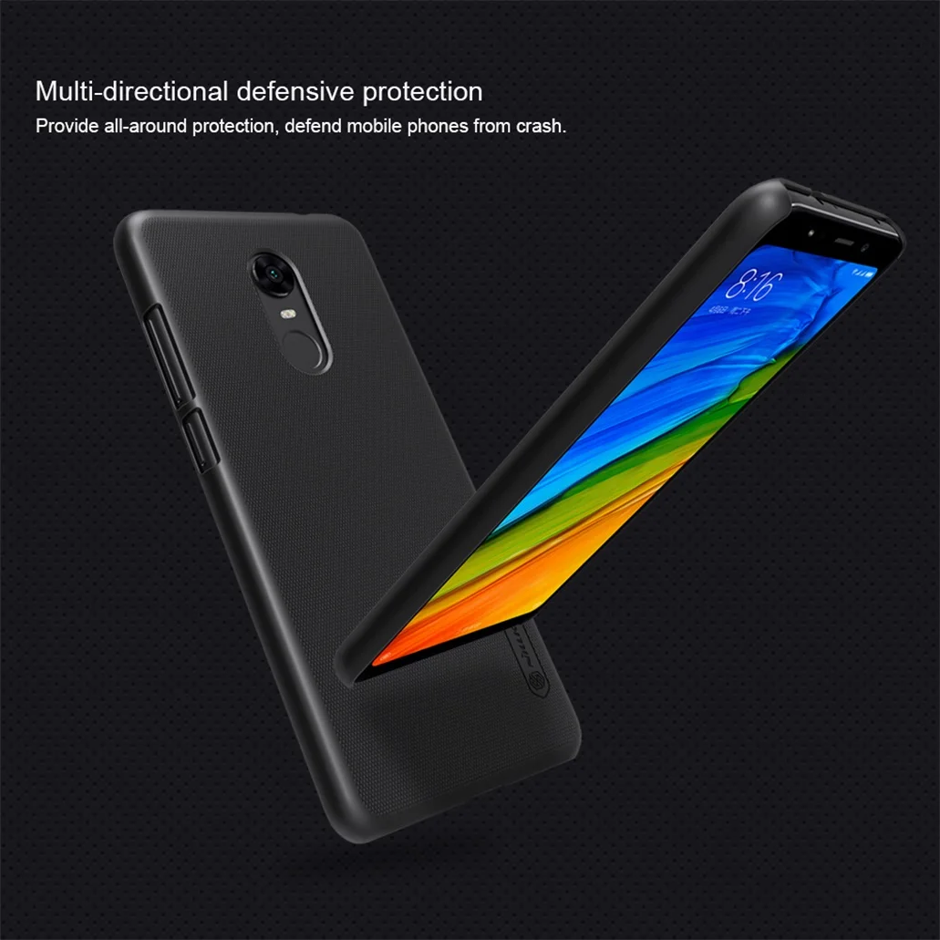 Для Xiaomi Redmi Note 5(Global) Redmi 5 чехол Nillkin Супер Матовый Щит Жесткий ПК Защита задней крышки чехол для Redmi5 Plus