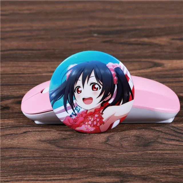 FFFPIN 5,8 см большая брошь Lovelive нагрудник Япония Аниме Любовь живой значок булавка монета Косака Хонока Сонода Уми значок ткань рюкзак - Цвет: Model D