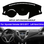 Чехол для приборной панели автомобиля TAIJS для Hyundai Veloster 2012, 2013, 2014, 2015, 2016, 2017, коврик для приборной панели, ковер, защита от солнца, защита от ультрафиолета, противоскользящий