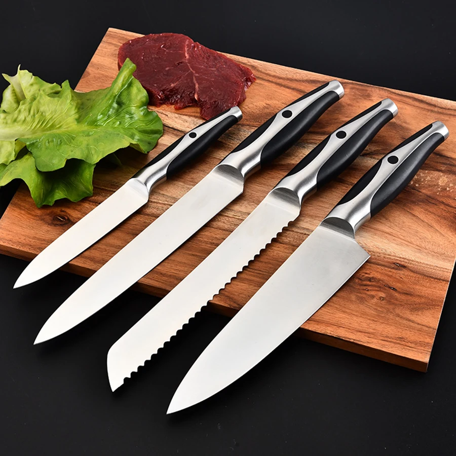 Semai набор кухонных ножей высокого качества из нержавеющей стали шеф повара нож