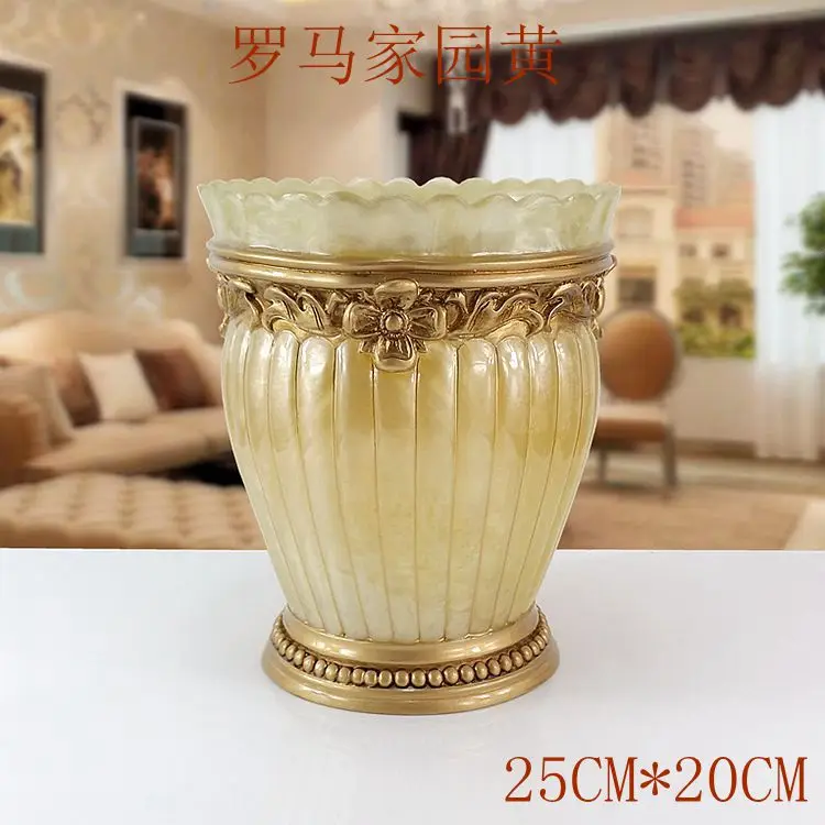 Banheiro, для дома, гостиной, мусор, простой и роскошный, для ванной комнаты, без крышки, ретро, Европейский, американский стиль, ведро для хранения - Цвет: see chart