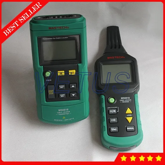 MS6818 кабель Длина измерения метр с металлической трубы Locator детектор тестера
