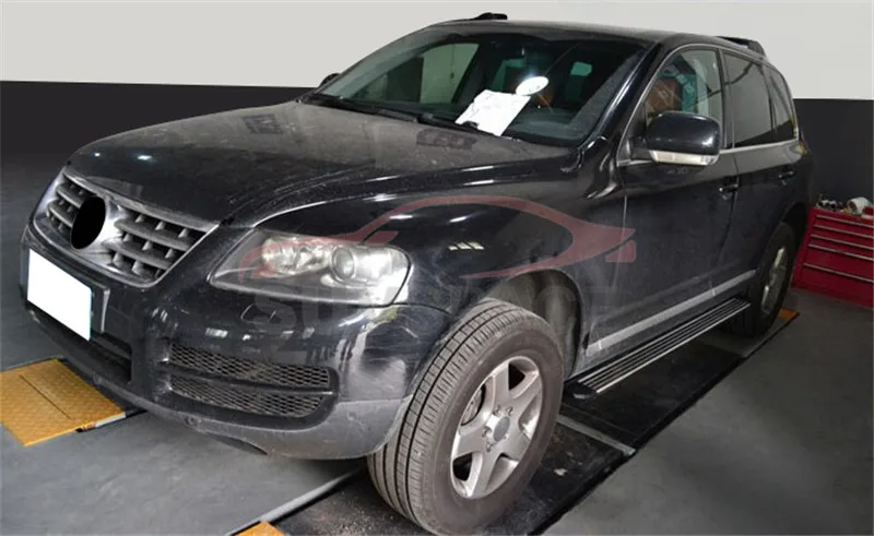 Алюминий подножку Подножка Nerf бар для VW Volkswagen Touareg 2002-2010