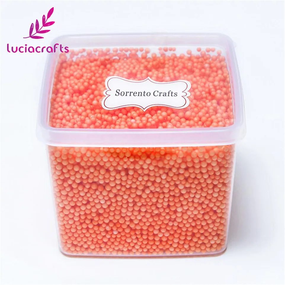 Lucia crafts 1 кор./лот(около 15000 шт.) 2-4 мм Мини пенопластовые шарики для свадьбы/вечерние для художественного оформления ногтей, ручная работа аксессуары Z0201