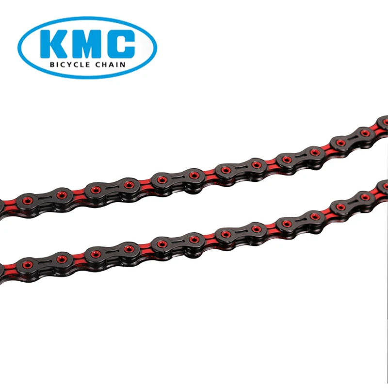 Цепь KMC X10SL X11SL DLC completa 116 звеньев 10/11 велокита MTB цветной горный велосипед цепь для