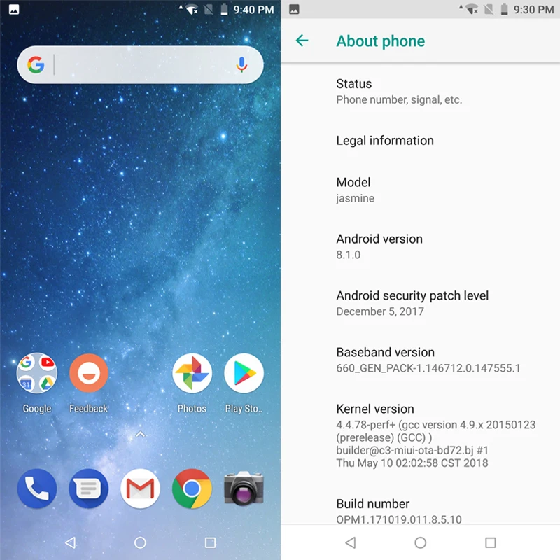Глобальная версия Xiaomi Mi A2 6 ГБ 128 5 99 &quot18:9 полный экран Snapdragon 660 20 МП фронтальная