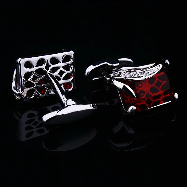 Ок R12S Медь Ювелирные Изделия Высокой ранга Серебряный ок Площади Кристалла