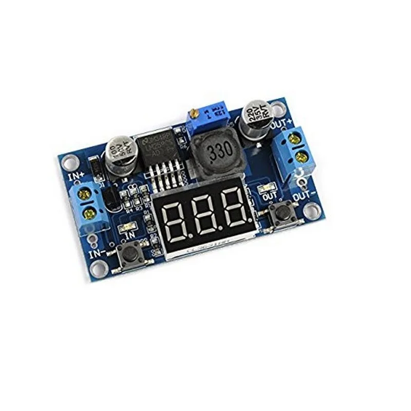 LM2596 регулятор напряжения с цифровым управлением понижающий преобразователь
