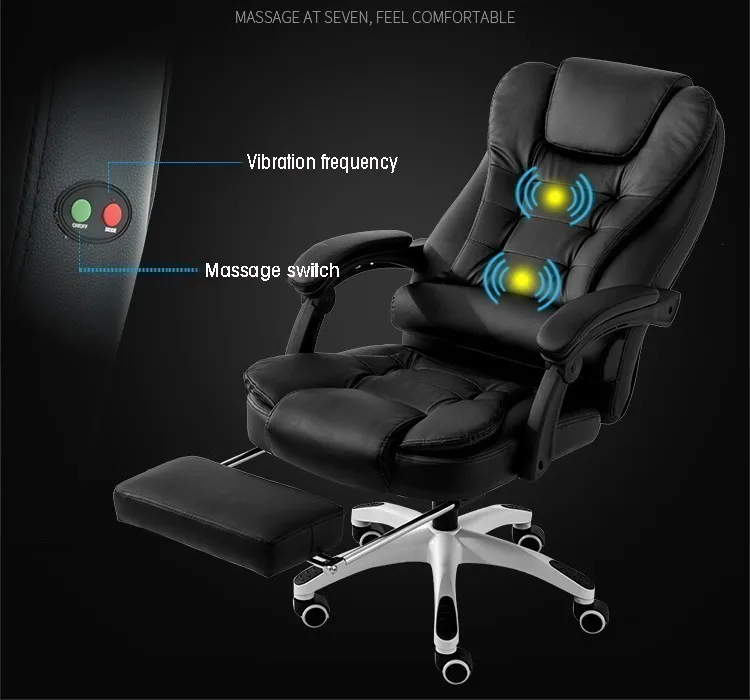 Высокое качество H-4 Esports Silla геймер игровой офисное кресло с подставкой для ног Эргономика может лежать синтетические кожаные колеса бытовой