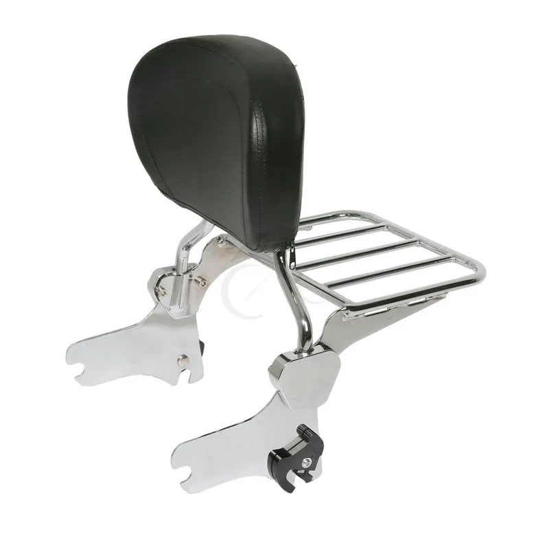Мотоциклетная съемная спинка Sissy Bar & багажная стойка для Harley Touring Road King Classic Electra