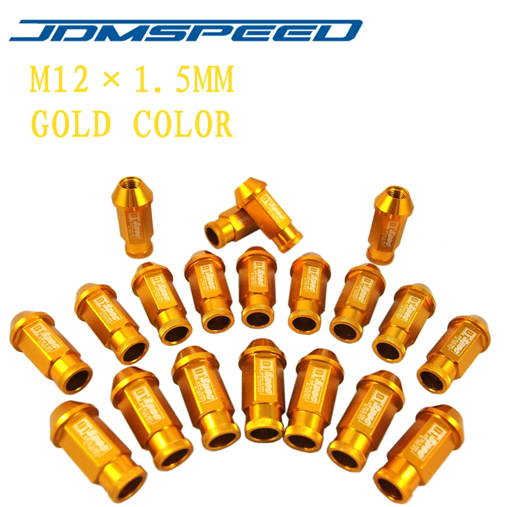 Xpower 20 шт./компл. универсальные гайки для гоночных колес D1 SPEC JDM M12x1.5 мм HONDA TOYOTA