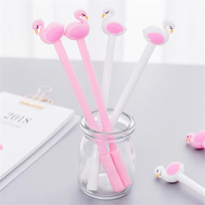 Flamingos Black Pen Wedding Gifts for Guests DIY Birthday Party Decorations Kids Gift Flamingo Decoration-S | Дом и сад