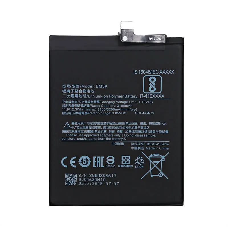 BM3D BM3H BM3K BM3L BM3M батарея для Xiaomi mi 8 SE mi x 3 mi 9 mi 9 SE аккумуляторная батарея AKKU ACCU PIL мобильного телефона с инструментами