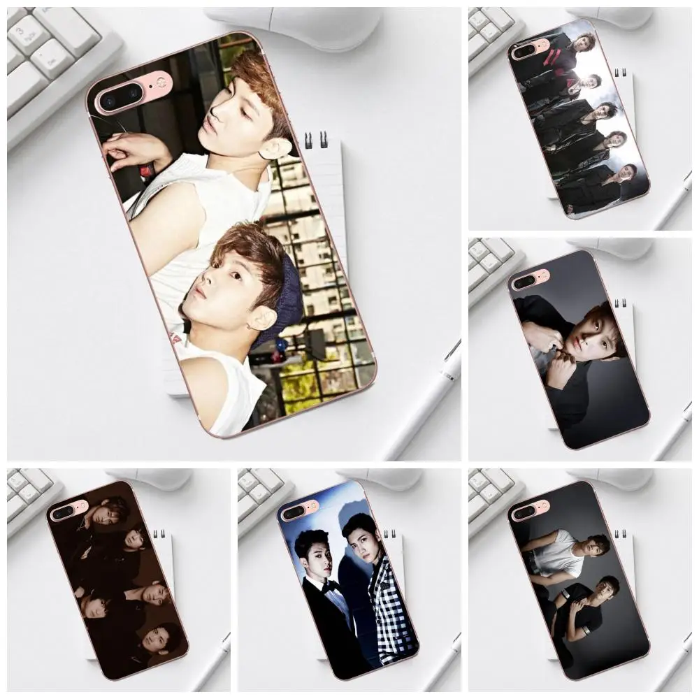 Tvxq! Потрясающий корейский Duo Tvxq для iPhone 4 4S 5 5C SE 6 6S 7 8 Plus X XS Max XR Galaxy A3 A5 J1 J3 J5 J7 2017 TPU