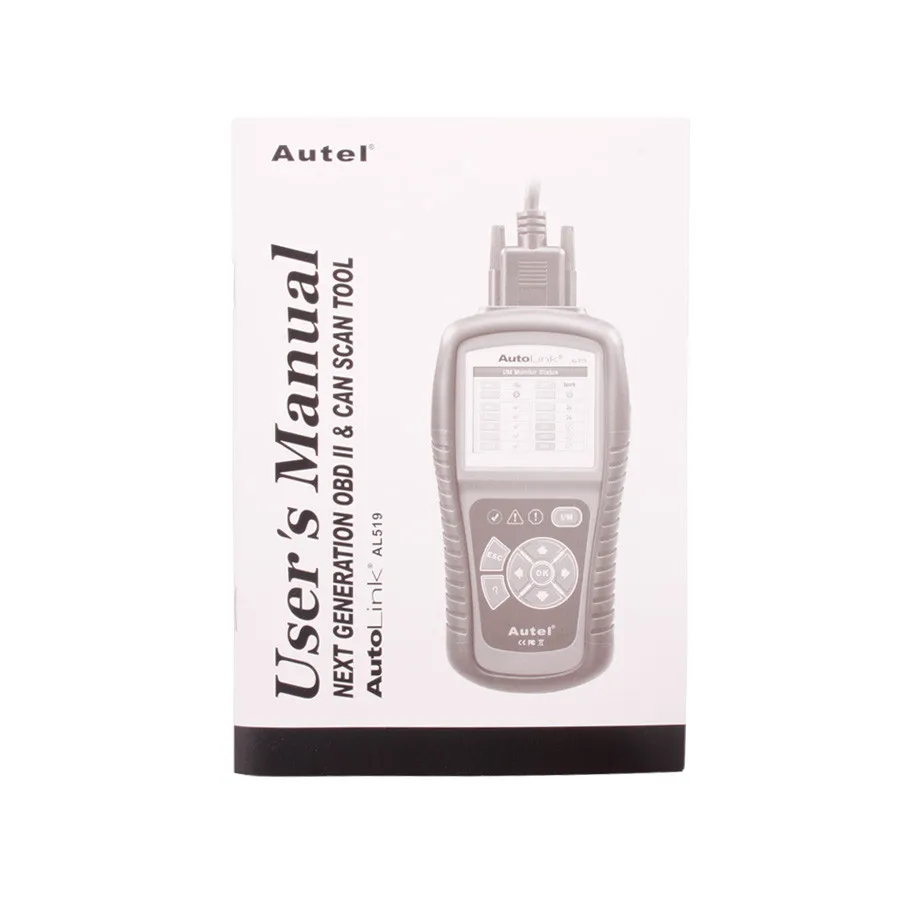 Autel AL519 AutoLink работает с автомобилями мультибрендов OBDII/EOBD сканер пожизненное