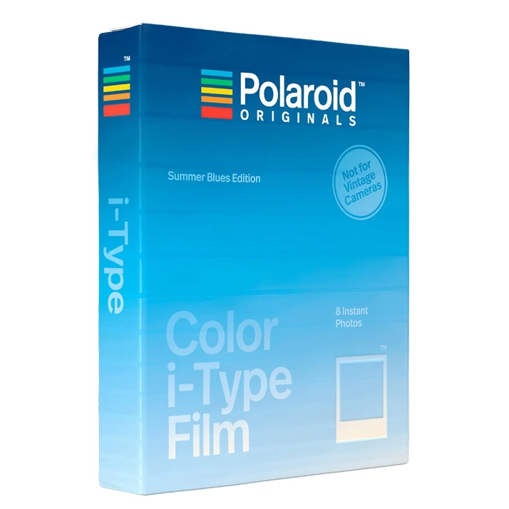 Summer Blues Polaroid Originals стандартная цветная пленка i-type и издание для камер i-type Onestep+ и Onestep2 VF - Цвет: Summer Blues
