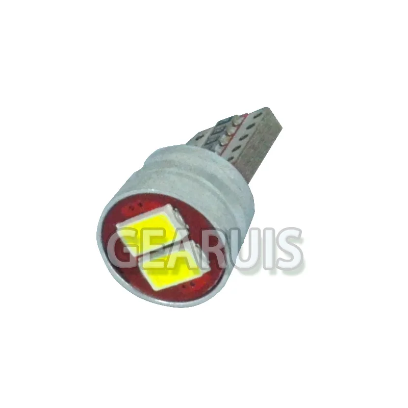 100X T10 Canbus неполярный 120MA 2 SMD 5630 Светодиодный 2SMD 5730 супер яркий Стайлинг автомобиля