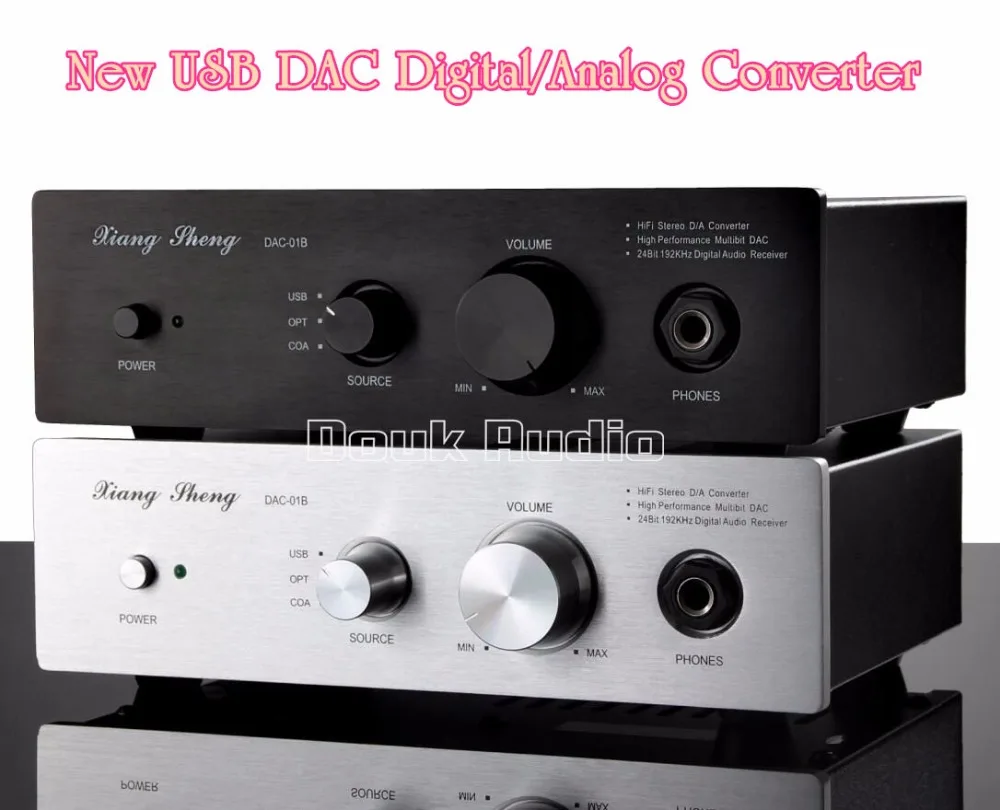 Music hall Xiangsheng DAC-01B USB DAC цифровой/аналоговый преобразователь 24 бит/96 к аудио декодер/наушники/Предварительный усилитель