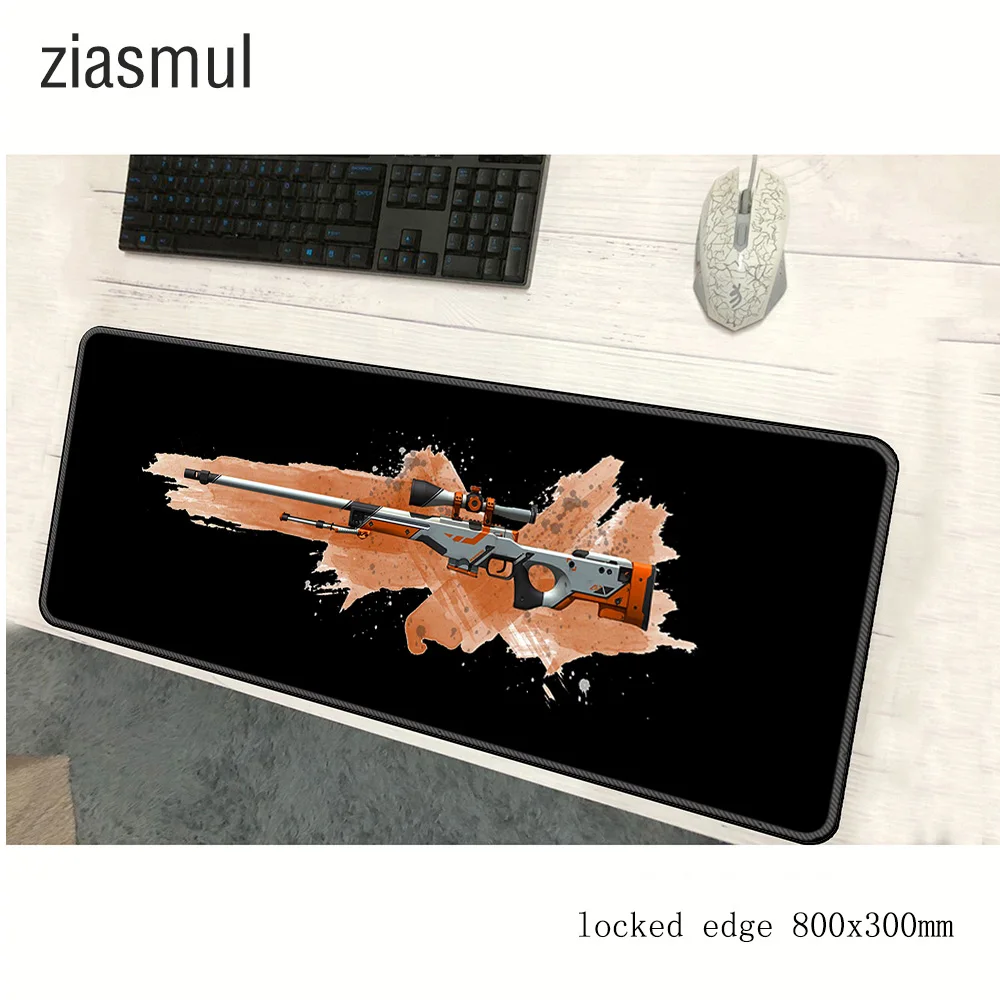 Коврик для мыши csgo 800x300x3 мм коврик cs go notbook компьютерный красочный игровой геймер