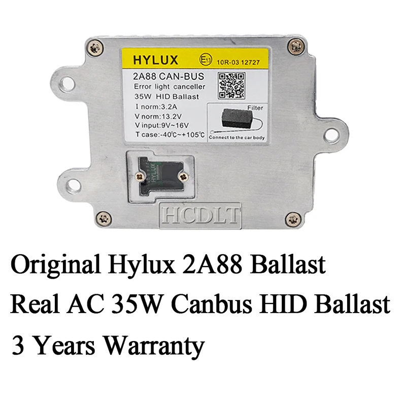 HCDLT оригинальный 35 Вт Hylux 2A88 Canbus HID ксеноновый балласт 12 В Ошибка света Canceller Hyluxtek