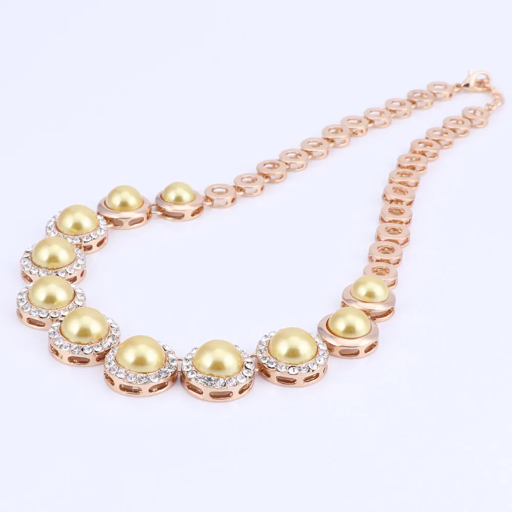 Винтажные африканские бусы искусственный жемчуг Свадебные Ювелирные наборы