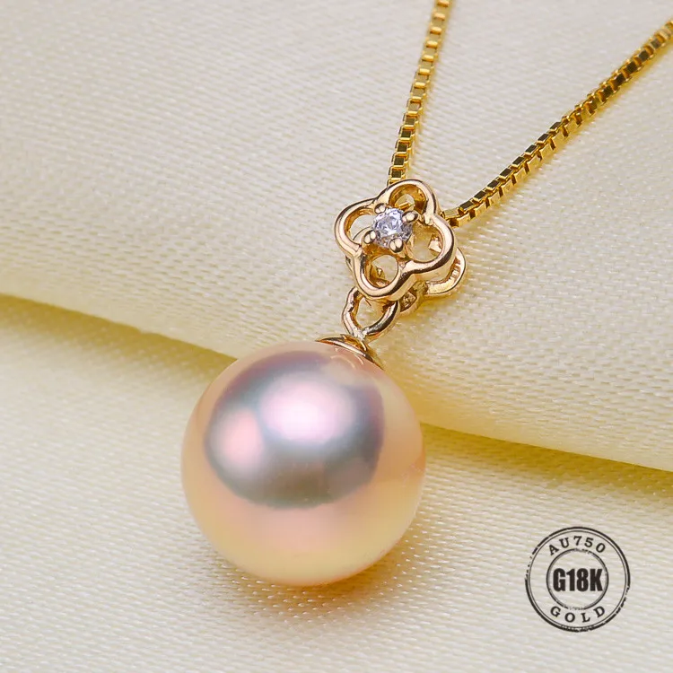 Твердый 18k желтый Золотой соединительный элемент для кулона чашки и колышки