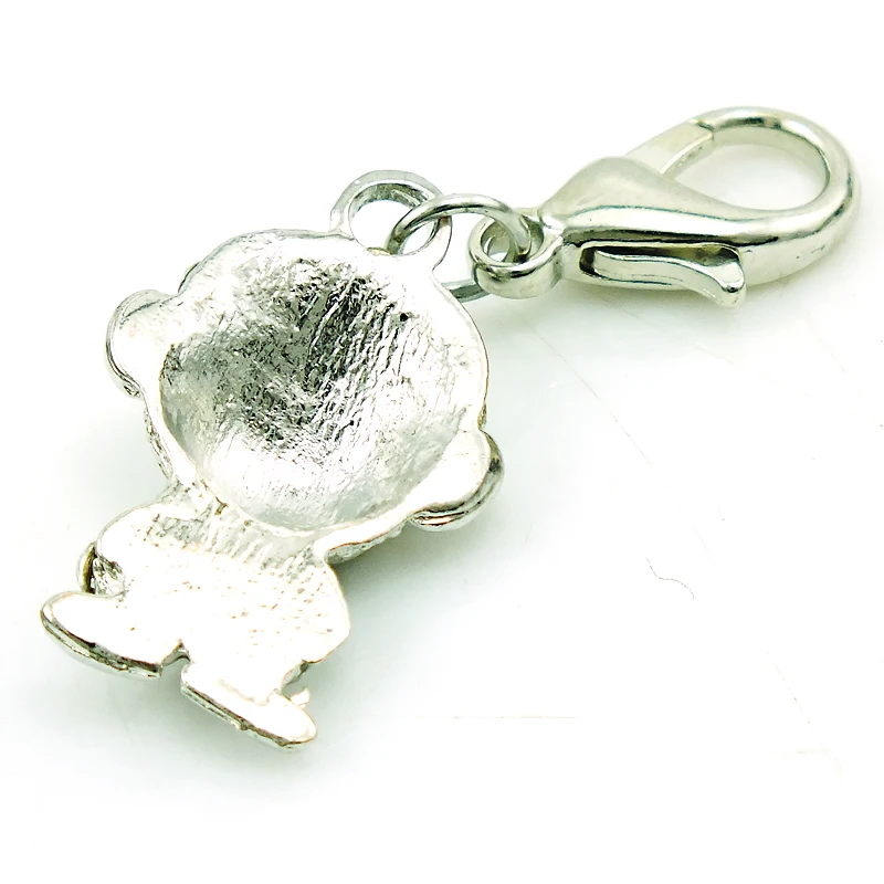 JINGLANG модные подвески в виде обезьяны с застежкой лобстером Животные Подвески DIY