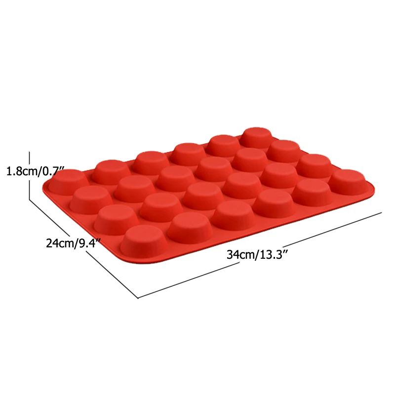 FILBAKE мини силиконовая форма для маффинов и кексов выпечки Maker заварной крем киш